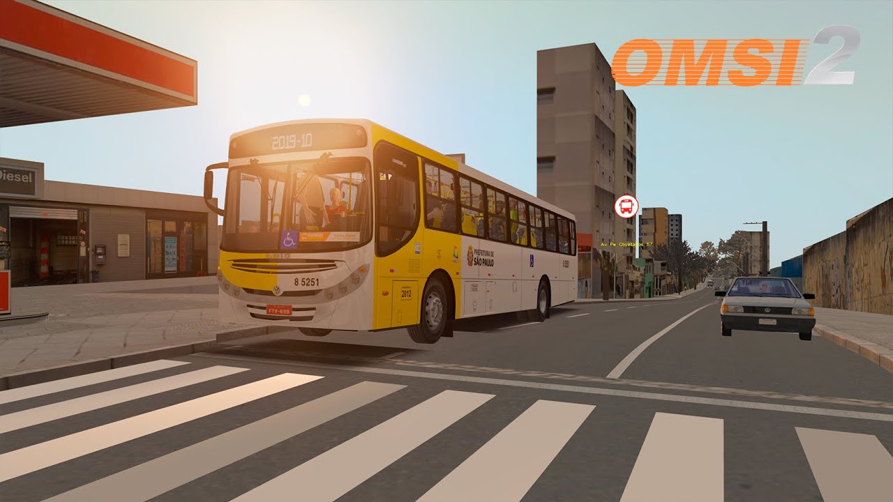 [OMSI 2] 2019-10 Shopping Penha → PQ. Paineiras | Apache VIP II (LANÇAMENTO) | Ponte Rasa ZL V3