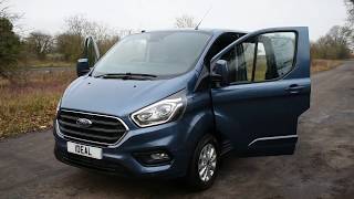 ford transit custom sport chrome blue