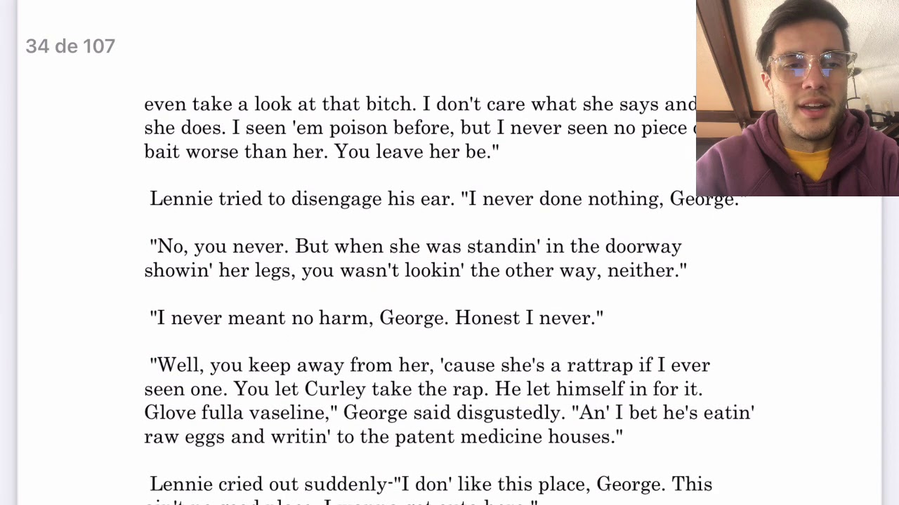 Of Mice & Men Ch. 2.5 - YouTube