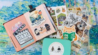Travelers Notebook Sticker Book Setup
