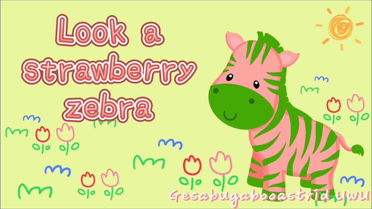Strawberry Zebra Lyrics + Cover Video Cover by Gesa YouTube