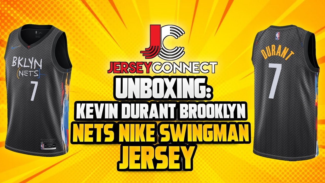 Nike+Brooklyn+Nets+Kevin+Durant+%237+Player+Shirt+Sz+M+-+Men%27s