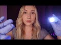 Asmr chaotic fast medical exam follow my instructions bright lights unpredictable triggers