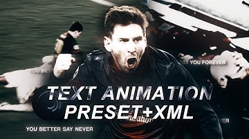 AE INSPIRED TEXT IN AFTER MOTION Z | RAWO TV