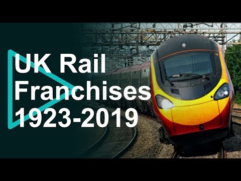 UK Rail Franchises 1923-2019 Animated Timeline