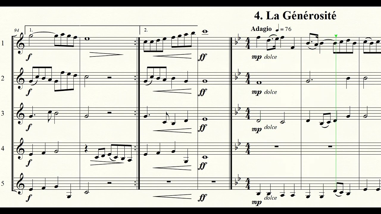 Five Heroic Marches (for five trumpets) G. P. Teleman YouTube Music