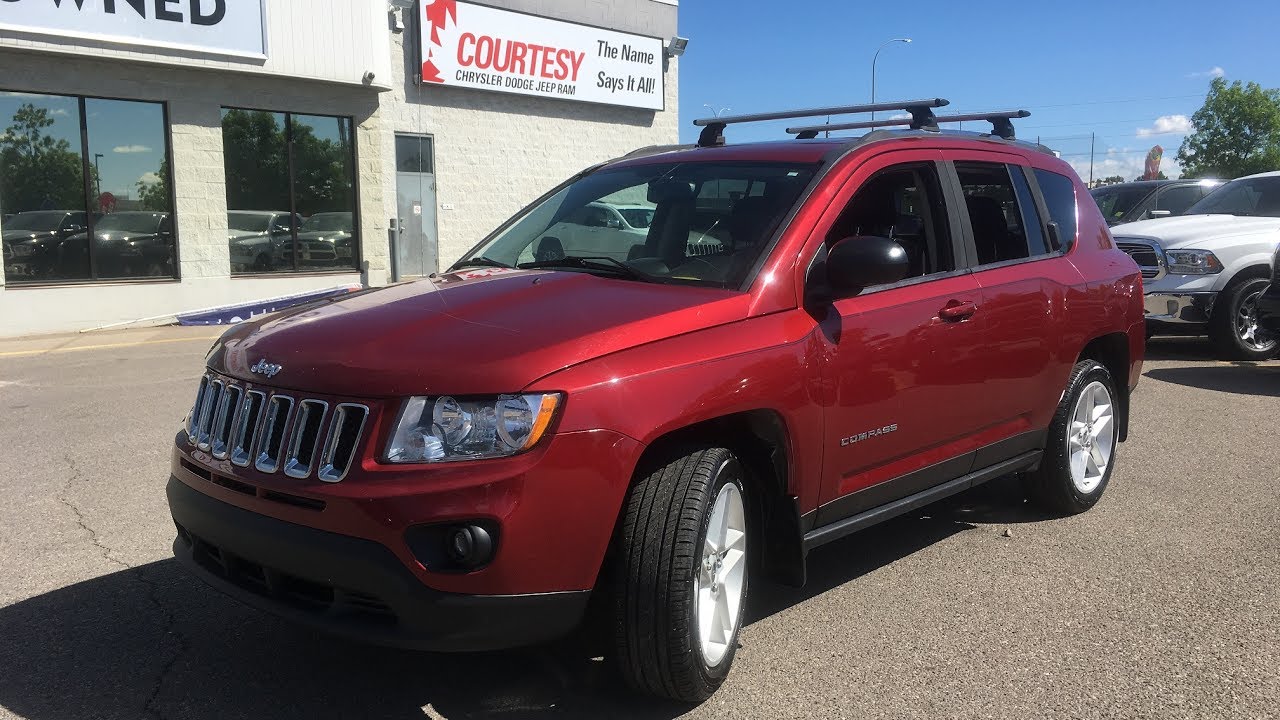 2012 Jeep Compass Limited Deep Cherry Red Crystal Pearl Courtesy Chrysler