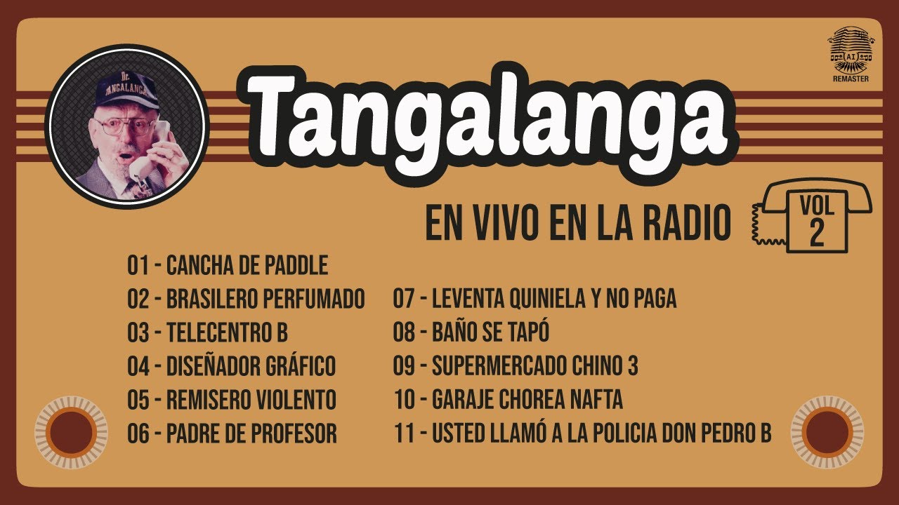 Tangalanga - En VIVO en la Radio Vol. 2