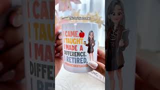 Proud Retired Teacher | Teacher Appreciation | Personalized Mug