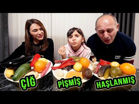 ÇİĞ, HAŞLANMIŞ veya PİŞMİŞ YEMEK YARIŞMASI