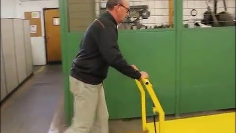 Industrial Cart with Dead Man Brake