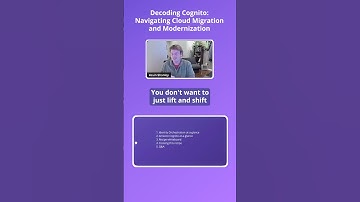 Navigate Cloud Migration and Modernization  #iam #identitymanagement