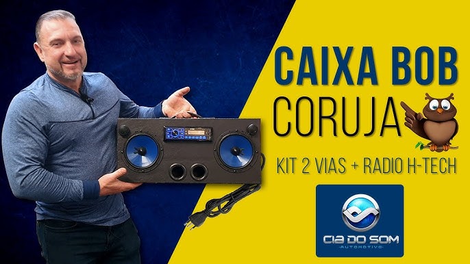 Caixa de som Bob Bluetooth 12 Polegadas Sturdy 400Watts