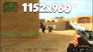 Counter-Strike Source : Resolution 1152x960
