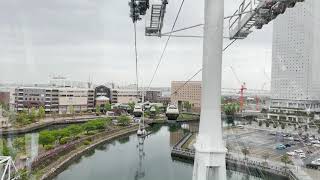 YOKOHAMA AIR CABIN 桜木町駅から運河パーク駅へ