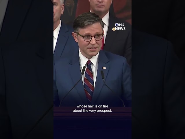 Johnson: 'I don't see the path for' Trump 2028 bid