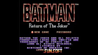 Полное прохождение Бэтмен   Возвращение Джокера (Batman   Return of the Joker) nes