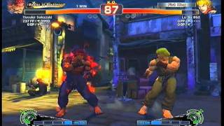 SSF4AE Marshall Law x (Evil Ryu) vs MasterBoris86x (Ken) Training Match 7