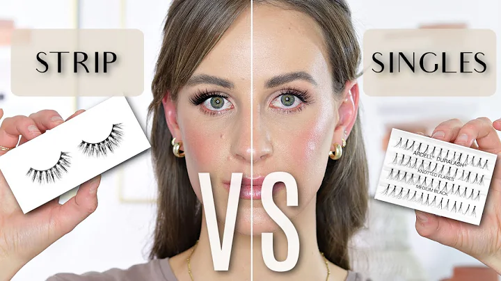 How to Apply Both INDIVIDUAL Lashes & STRIP Lashes (which is better?!)
