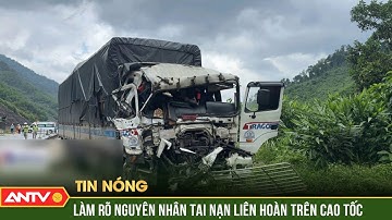 Tai nạn liên hoàn trên cao tốc La Sơn – Túy Loan, 2 tài xế trọng thương | ANTV