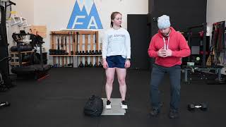 Lateral Sandbag Jump
