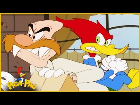 Pica-Pau em Português | Pica Pau Na Floresta | Episodio Completo de Pica-Pau | Desenhos Animados