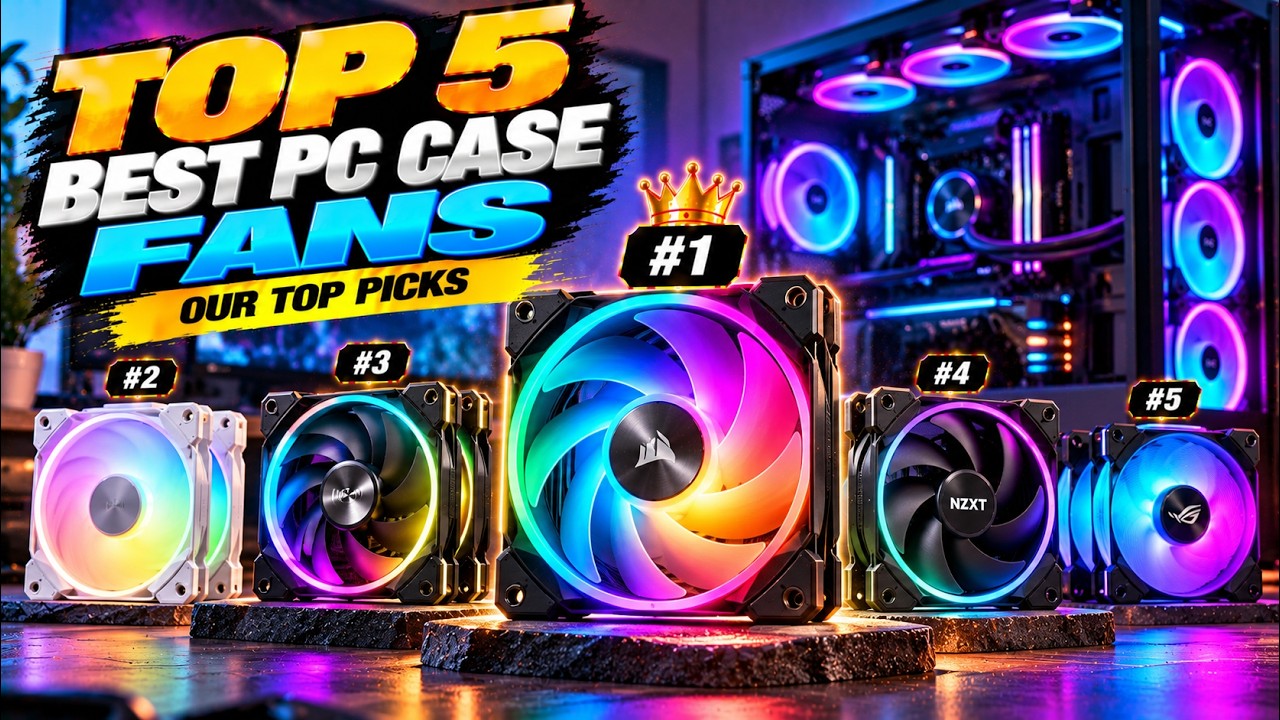 TOP 5 Best PC Case Fans in 2027 – Which One Wins? - YouTube