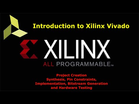 Xilinx Vivado: Starting a Project and using the GPIO pins