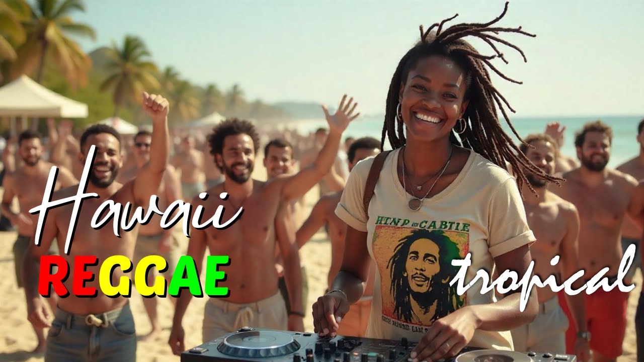 Tropical Hawaiian Reggae Music | Relaxing Island Vibes for Beach Chill ...
