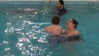Steven Swimming lesson December 2018