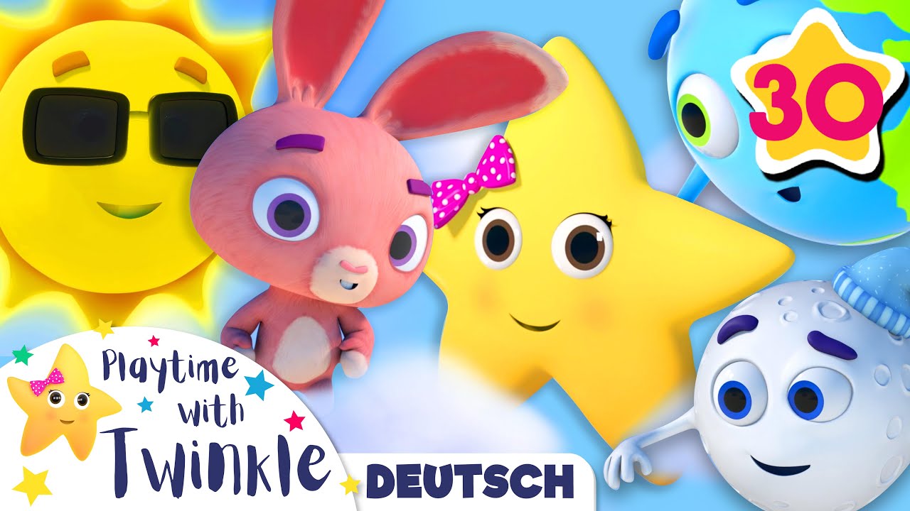 Das Fingerfamilien-Lied | Twinkle | Kinderlieder | Little Baby Bum Deutsch | Cartoons für Kinder