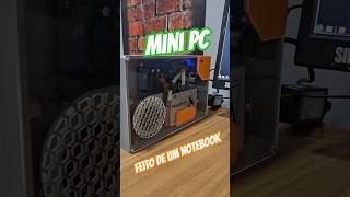 Mini PC feito de notebook #pc #3dprinting #linux #arduino