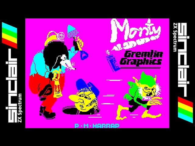 WANTED: MONTY MOLE (1984) Walkthrough, ZX Spectrum - YouTube