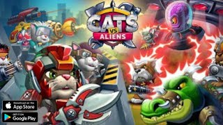 Cats Vs Aliens PvP - Gameplay Walkthrough Android #1 screenshot 5