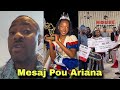 Mesaj Krisla Voye Pou Ariana Apre l Finn Champion An Li Kenbe Pawol Li, Madan Chef Wilgens Anba Kod