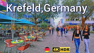 Krefeld Germany/tour in Krefeld one of the most beautiful cities in NRW in Germany 4k HDR 60fps