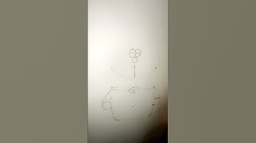 #how to draw Doraemon with 3×3 dots #youtube #easy #doraemon #viral