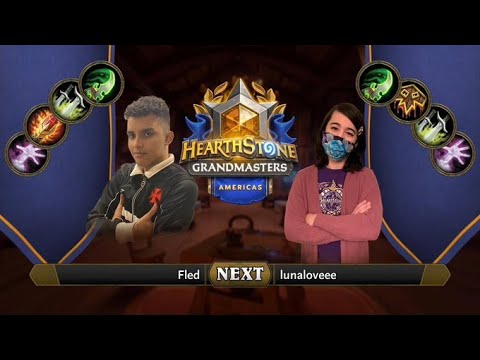 Fled vs lunaloveee | 2021 Hearthstone Grandmasters Americas | Top 8 | Season 2 | Week 3