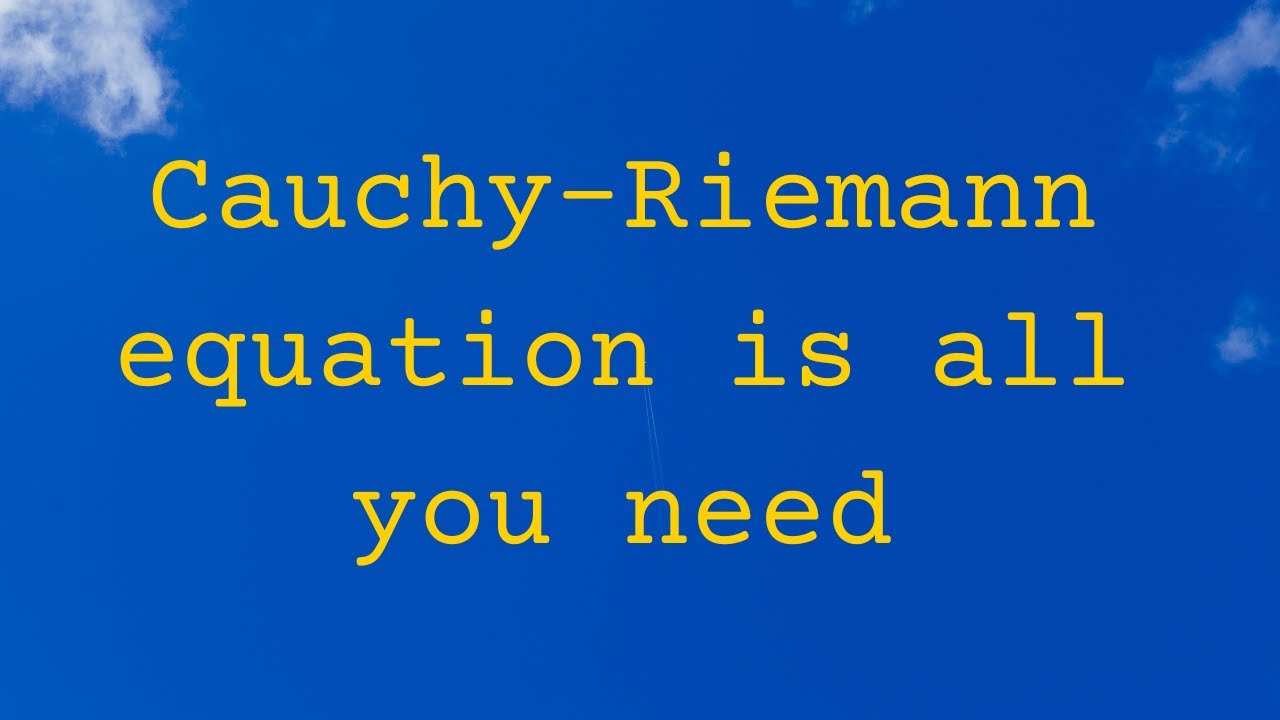 Looman Menchoff Theorem