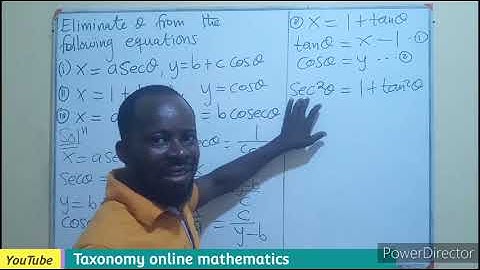 Trigonometry || How to eliminate thetha from a given trigonometric equation