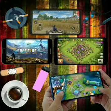 Minum kopi hiyas, rokok game free fire,mobile legends , clanf of clans, pubg mobile