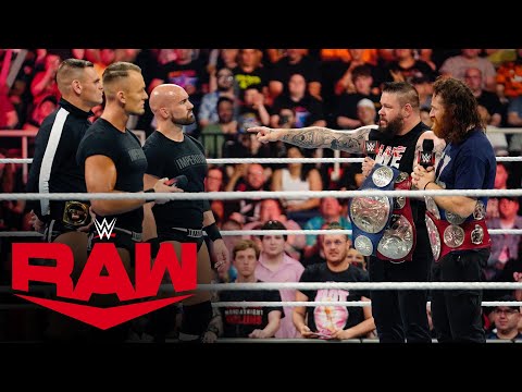 Kevin Owens & Sami Zayn engage in a war of words with Imperium: Raw highlights, May, 29, 2023
