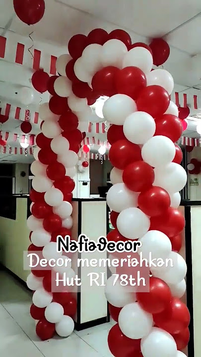 Dekorasi Ruangan Kantor untuk Memeriahkan Gebyar HUT RI yg ke 78 th #dekorasi17agustus