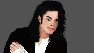 Michael Jackson Speed Painting by nasimation 636 views 1 year ago 6 minutes, 50 seconds