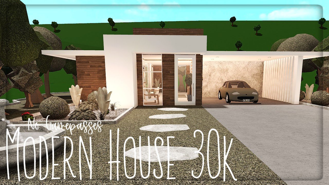 Bloxburg Small House 30k | No Gamepasses | ROBLOX | - YouTube