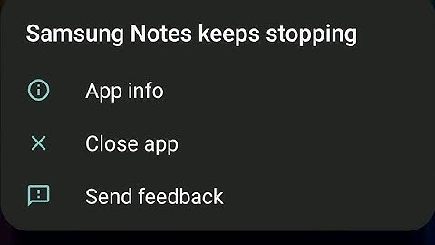 how to fix samsung notes app keeps stopping | not working after updates
