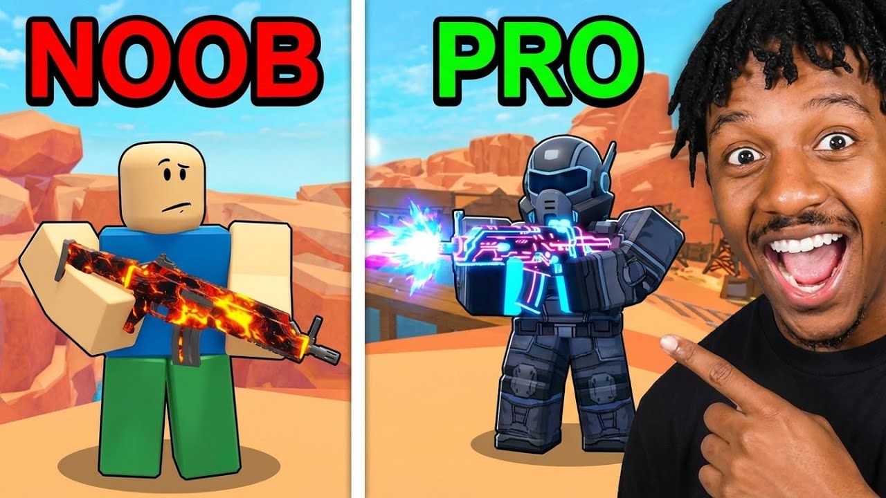 NOOB TO PRO IN ROBLOX HYPERSHOT - YouTube