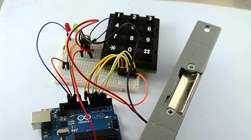 Door Lock from 30 Arduino Projects for the Evil Genius (second edition)