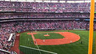 Phillies/Cubs June 11 2011 - Seat view