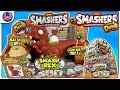 Zuru DINO SMASHERS Series 3  |   Smash Rex, Collector Tin & 8 Pack Opening!